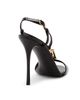 Dolce & Gabbana Women's Vernice 105MM Patent Leather Stiletto Sandals - 3