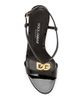 Dolce & Gabbana Women's Vernice 105MM Patent Leather Stiletto Sandals - 4