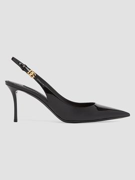 Dolce & Gabbana Women's Vernice 75MM Patent Leather Slingback Pumps