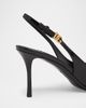 Dolce & Gabbana Women's Vernice 75MM Patent Leather Slingback Pumps - 5
