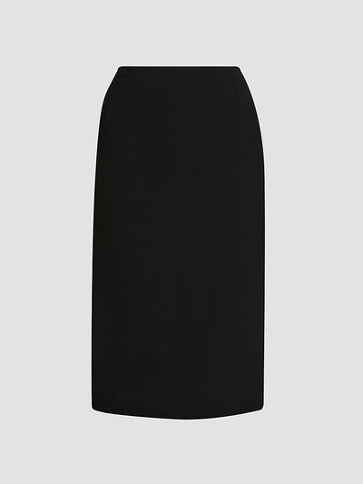 Dolce & Gabbana Women's Virgin Wool Pencil Midi-Skirt
