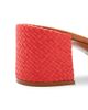 Dolce & Gabbana Women's Woven Logo Block-Heel Sandals - 6