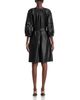 Dolce Cabo Dolce Cabo Faux Leather Belted Cutout Circle Dress - 4