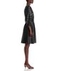 Dolce Cabo Dolce Cabo Faux Leather Belted Cutout Circle Dress - 5