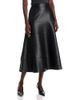 Dolce Cabo Dolce Cabo Faux Leather Full Circle Skirt - 1