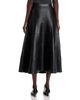 Dolce Cabo Dolce Cabo Faux Leather Full Circle Skirt - 3