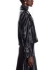Dolce Cabo Dolce Cabo Faux Leather Ruffle Trim Jacket - 5