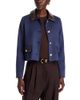 Dolce Cabo Dolce Cabo Faux Leather Trim Faux Suede Jacket - 1