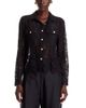 Dolce Cabo Dolce Cabo Lace Faux Pearl Button Front Top - 1
