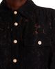 Dolce Cabo Dolce Cabo Lace Faux Pearl Button Front Top - 4