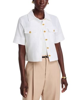 Dolce Cabo Dolce Cabo Linen Blend Jacket
