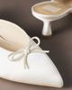 Dolce Vita Cleo Satin Mule Kitten Heels - 2