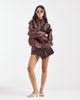Dolce Vita Dolce Vita Alice suede shoulder bag with gold-tone hardware in chocolate brown - 3
