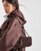 Dolce Vita Dolce Vita Alice suede shoulder bag with gold-tone hardware in chocolate brown - 4