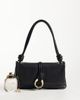 Dolce Vita Dolce Vita Amina leather shoulder bag with gold-tone hardware in black - 2