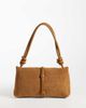 Dolce Vita Dolce Vita Amina leather shoulder bag with gold-tone hardware in cognac-Brown - 4