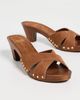 Dolce Vita Dolce Vita Averie Nubuck Leather Clogs Brown - 5