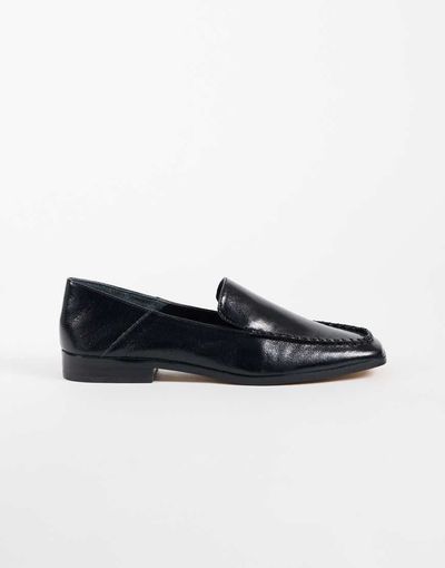 Dolce Vita Dolce Vita Beny square toe loafers in black leather