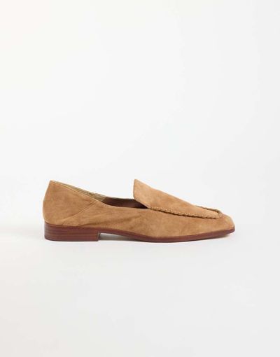 Dolce Vita Dolce Vita Beny square toe loafers in brown suede