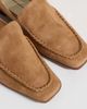 Dolce Vita Dolce Vita Beny square toe loafers in brown suede - 4