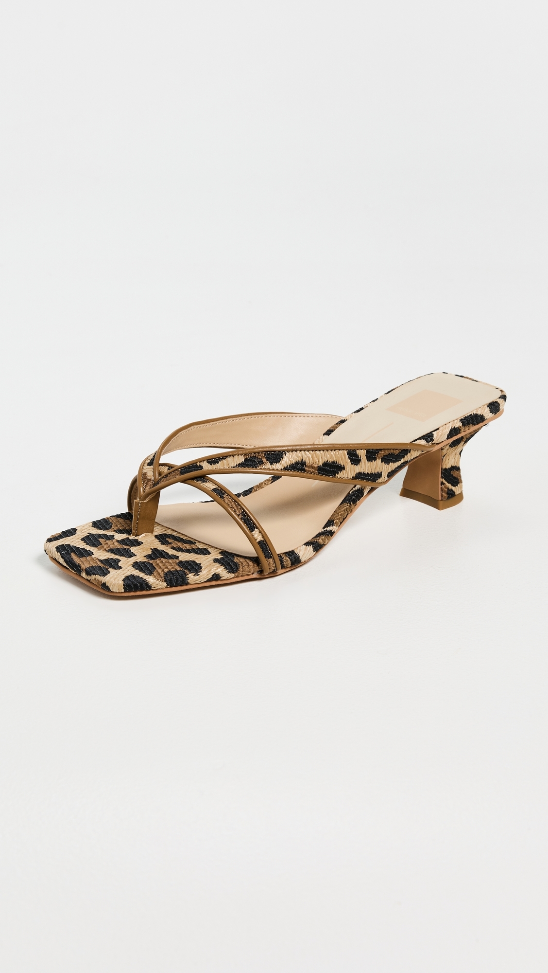Dolce Vita - Brevel Sandals Leopard Raffia