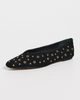 Dolce Vita Dolce Vita Caret Stud Flats Onyx Suede - 2