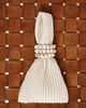 Dolce Vita Dolce Vita Carey clutch purse with resin detailing in ivory-White - 1