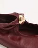 Dolce Vita Dolce Vita Cornel ballet flats with gold detail in oxblood-Red - 2
