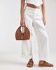 Dolce Vita Dolce Vita Dahlia woven clutch purse with gold-tone hardware in tan-Brown - 3