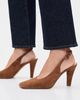 Dolce Vita Dolce Vita Gessia Slingback Suede Heels Rust Suede - 4