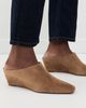 Dolce Vita Dolce Vita Hilah Suede Wedge Mules Light Brown Suede - 3