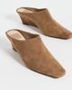 Dolce Vita Dolce Vita Hilah Suede Wedge Mules Light Brown Suede - 5