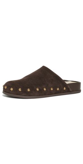 Dolce Vita Dolce Vita Joney Stud Mules Dark Brown Suede