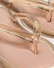 Dolce Vita Dolce Vita Jozey Jelly Flip Flops Mocha - 6