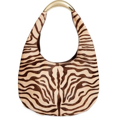 Dolce Vita Dolce Vita Kairo Zebra Genuine Calf Hair Shoulder Bag