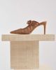 Dolce Vita Dolce Vita Keekee macramé pointed toe heels in tan-Brown - 1