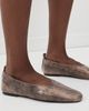 Dolce Vita Dolce Vita Kory Leather Flats Snake/Tan - 3