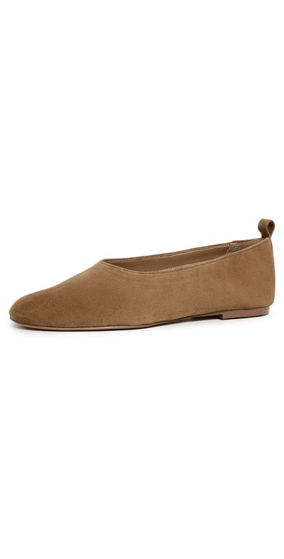 Dolce Vita Dolce Vita Kory Suede Flats Light Brown Suede