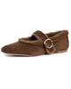 Dolce Vita Dolce Vita Mella Plush Flats COCOA SUEDE - 1