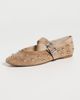Dolce Vita Dolce Vita Mikel Stud Flats Lt Brown Suede - 2
