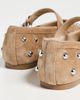 Dolce Vita Dolce Vita Mikel Stud Flats Lt Brown Suede - 4
