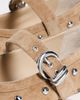 Dolce Vita Dolce Vita Mikel Stud Flats Lt Brown Suede - 6