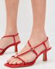 Dolce Vita Dolce Vita Mylee Heeled Sandals CHILI LEATHER - 4