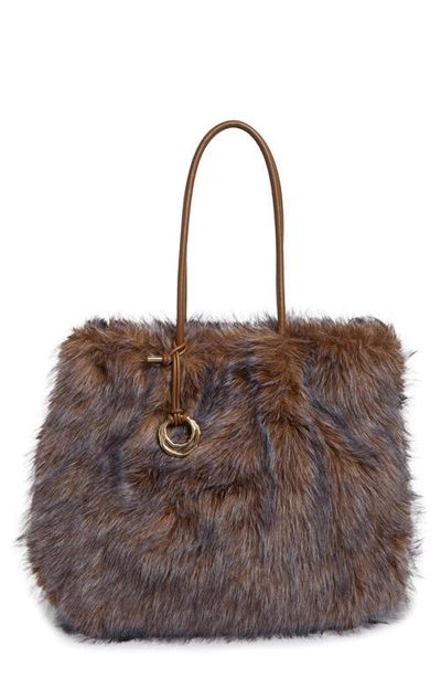 Dolce Vita Dolce Vita Noor Faux Fur Tote