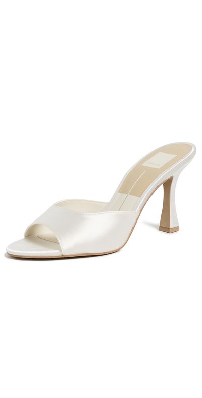 Dolce Vita Dolce Vita Rosha Lace Mules True White Lace
