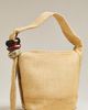 Dolce Vita Kalen Raffia Beaded Slouchy Bag - 1