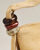 Dolce Vita Kalen Raffia Beaded Slouchy Bag - 3