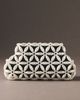Dolce Vita Marlow Satin Pearl Clutch - 1