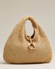 Dolce Vita Martin Raffia Slouchy Bag - 1