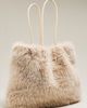 Dolce Vita Noor XL Faux Fur Tote Bag - 2